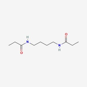 molecular formula C10H20N2O2 B4879158 N,N'-1,4-butanediyldipropanamide 