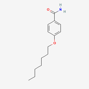 molecular formula C14H21NO2 B4879263 4-(heptyloxy)benzamide 