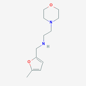 molecular formula C12H20N2O2 B487980 (5-Methyl-furan-2-ylmethyl)-(2-morpholin-4-yl-ethyl)-amine CAS No. 626209-63-0
