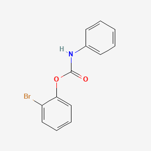 molecular formula C13H10BrNO2 B4880467 2-bromophenyl phenylcarbamate 