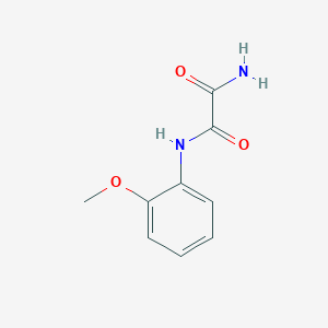 molecular formula C9H10N2O3 B4880766 N-(2-methoxyphenyl)ethanediamide 