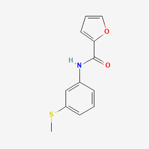 N-[3-(methylthio)phenyl]-2-furamide