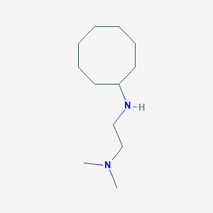 molecular formula C12H26N2 B4881168 N'-cyclooctyl-N,N-dimethyl-1,2-ethanediamine 