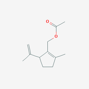 molecular formula C12H18O2 B4881767 (5-isopropenyl-2-methyl-1-cyclopenten-1-yl)methyl acetate 