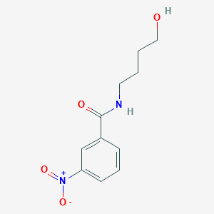 molecular formula C11H14N2O4 B4881790 N-(4-hydroxybutyl)-3-nitrobenzamide CAS No. 413573-35-0