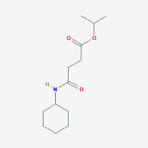 isopropyl 4-(cyclohexylamino)-4-oxobutanoate