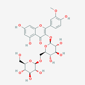 molecular formula C28H32O17 B048827 黄芪皂苷 CAS No. 17429-69-5