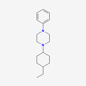 1-(4-ethylcyclohexyl)-4-phenylpiperazine