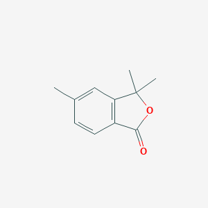 molecular formula C11H12O2 B488316 3,3,5-trimethyl-2-benzofuran-1(3H)-one CAS No. 16225-06-2