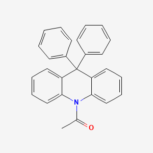 molecular formula C27H21NO B4883591 10-acetyl-9,9-diphenyl-9,10-dihydroacridine 