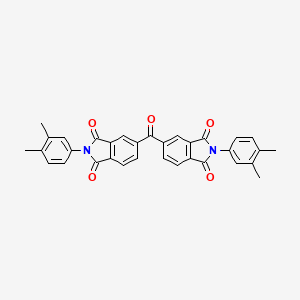 molecular formula C33H24N2O5 B4884067 5,5'-carbonylbis[2-(3,4-dimethylphenyl)-1H-isoindole-1,3(2H)-dione] 