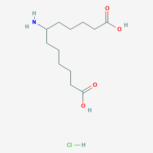 molecular formula C12H24ClNO4 B4884420 6-aminododecanedioic acid hydrochloride 