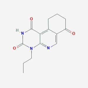 4-propyl-9,10-dihydropyrimido[4,5-c]isoquinoline-1,3,7(2H,4H,8H)-trione
