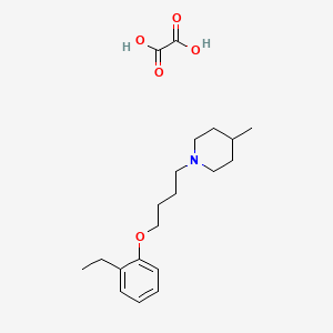 1-[4-(2-ethylphenoxy)butyl]-4-methylpiperidine oxalate