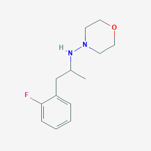 N-[2-(2-fluorophenyl)-1-methylethyl]-4-morpholinamine