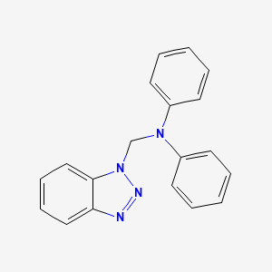 (1H-1,2,3-benzotriazol-1-ylmethyl)diphenylamine