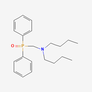 molecular formula C21H30NOP B4885538 N-butyl-N-[(diphenylphosphoryl)methyl]-1-butanamine 