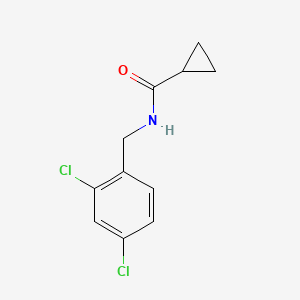 molecular formula C11H11Cl2NO B4885904 N-(2,4-dichlorobenzyl)cyclopropanecarboxamide 