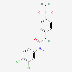 4-{[(3,4-DICHLOROANILINO)CARBONYL]AMINO}-1-BENZENESULFONAMIDE