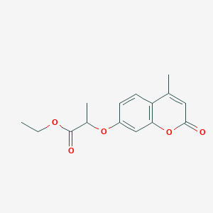ethyl 2-[(4-methyl-2-oxo-2H-chromen-7-yl)oxy]propanoate
