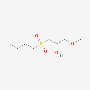 molecular formula C8H18O4S B4886580 1-(butylsulfonyl)-3-methoxy-2-propanol 