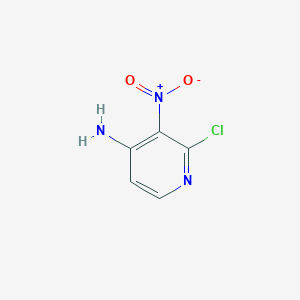 molecular formula C5H4ClN3O2 B048866 4-氨基-2-氯-3-硝基吡啶 CAS No. 2789-25-5