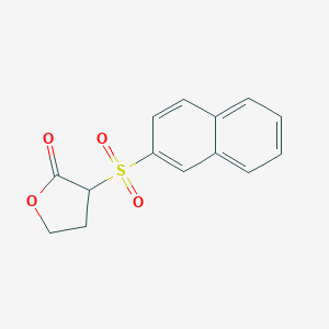 molecular formula C14H12O4S B488715 3-Naphthalen-2-ylsulfonyloxolan-2-one CAS No. 725242-82-0