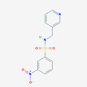 3-nitro-N-(pyridin-3-ylmethyl)benzenesulfonamide