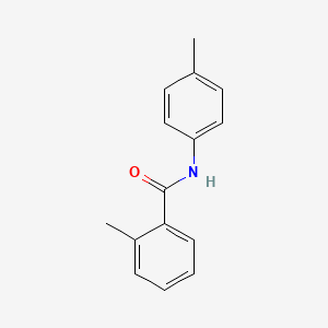 molecular formula C15H15NO B4887721 2-methyl-N-(4-methylphenyl)benzamide CAS No. 58249-89-1