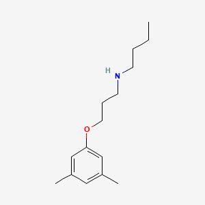 molecular formula C15H25NO B4887728 N-[3-(3,5-dimethylphenoxy)propyl]-1-butanamine 