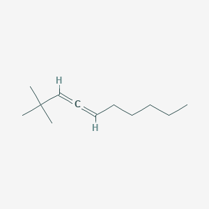 molecular formula C12H22 B048878 2,2-二甲基癸-3,4-二烯 CAS No. 121959-79-3