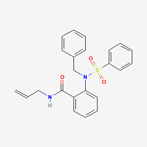 N-allyl-2-[benzyl(phenylsulfonyl)amino]benzamide