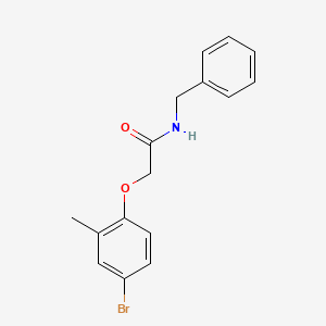 N-benzyl-2-(4-bromo-2-methylphenoxy)acetamide