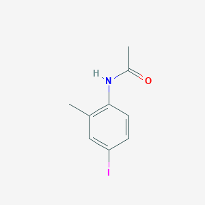 molecular formula C9H10INO B048880 N-(4-iodo-2-methylphenyl)acetamide CAS No. 117324-09-1