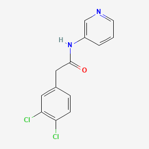 molecular formula C13H10Cl2N2O B4888621 2-(3,4-dichlorophenyl)-N-3-pyridinylacetamide 