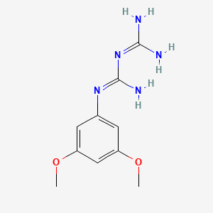 molecular formula C10H15N5O2 B4889021 N-(3,5-dimethoxyphenyl)imidodicarbonimidic diamide CAS No. 524055-74-1