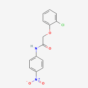 molecular formula C14H11ClN2O4 B4889126 2-(2-chlorophenoxy)-N-(4-nitrophenyl)acetamide 