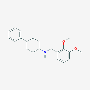 molecular formula C21H27NO2 B4889239 (2,3-dimethoxybenzyl)(4-phenylcyclohexyl)amine CAS No. 416869-67-5