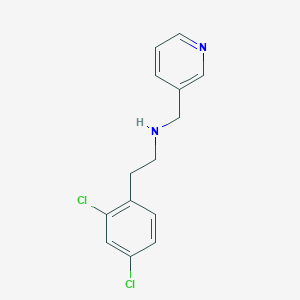2-(2,4-dichlorophenyl)-N-(3-pyridinylmethyl)ethanamine