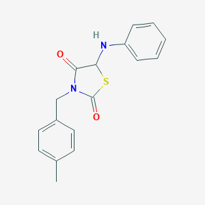 5-Anilino-3-(4-methylbenzyl)-1,3-thiazolidine-2,4-dione