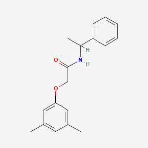molecular formula C18H21NO2 B4889820 2-(3,5-dimethylphenoxy)-N-(1-phenylethyl)acetamide 