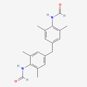 molecular formula C19H22N2O2 B4890533 [methylenebis(2,6-dimethyl-4,1-phenylene)]diformamide 