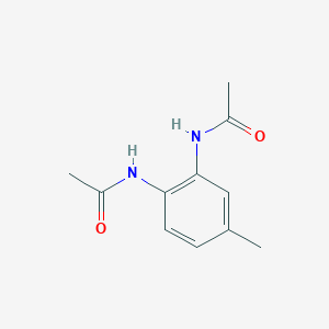 molecular formula C11H14N2O2 B4891563 N,N'-(4-methyl-1,2-phenylene)diacetamide CAS No. 5433-07-8