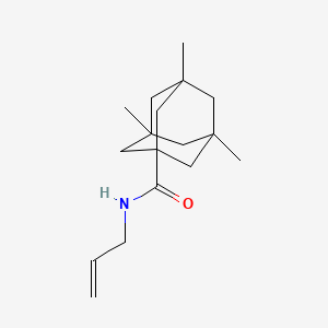 molecular formula C17H27NO B4891713 N-allyl-3,5,7-trimethyl-1-adamantanecarboxamide 