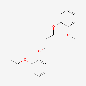 molecular formula C19H24O4 B4892041 1,1'-[1,3-propanediylbis(oxy)]bis(2-ethoxybenzene) 