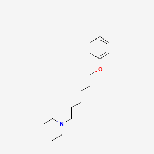 6-(4-tert-butylphenoxy)-N,N-diethyl-1-hexanamine