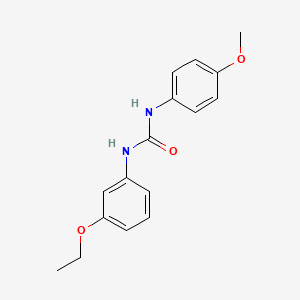 molecular formula C16H18N2O3 B4892170 N-(3-ethoxyphenyl)-N'-(4-methoxyphenyl)urea 