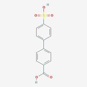 molecular formula C13H10O5S B048935 4-(4-sulfophenyl)benzoic Acid CAS No. 114879-31-1