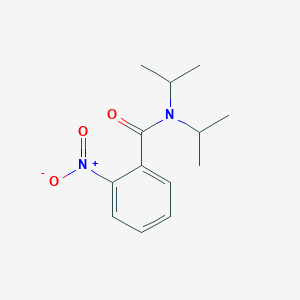molecular formula C13H18N2O3 B4893552 N,N-二异丙基-2-硝基苯甲酰胺 