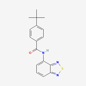 N-2,1,3-benzothiadiazol-4-yl-4-tert-butylbenzamide